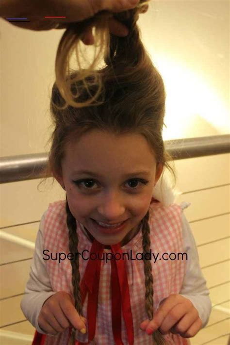 Cindy Lou Who Hair Tutorial Cindylouwhohairstyle Cindy Lou Who