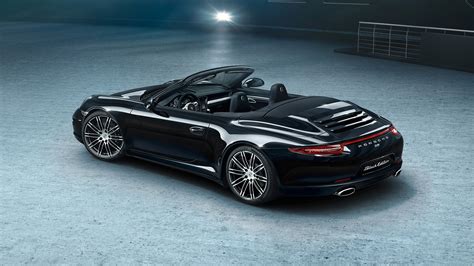 Heres Your Gallery Of Porsches New 911 And Boxster Black Editions