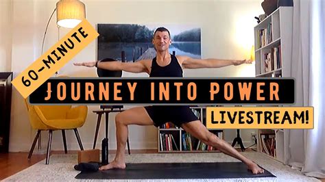 60 Minute Journey Into Power Live Power Yoga Vinyasa Flow All Levels