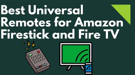 6 Best Universal Remotes For Amazon Firestick And Fire Tv Robot