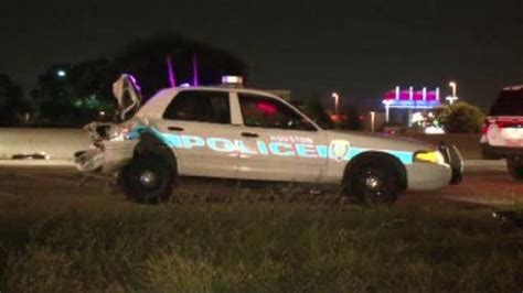 Police Officer Hurt When Patrol Car Rear Ended By Suv On Highway 290