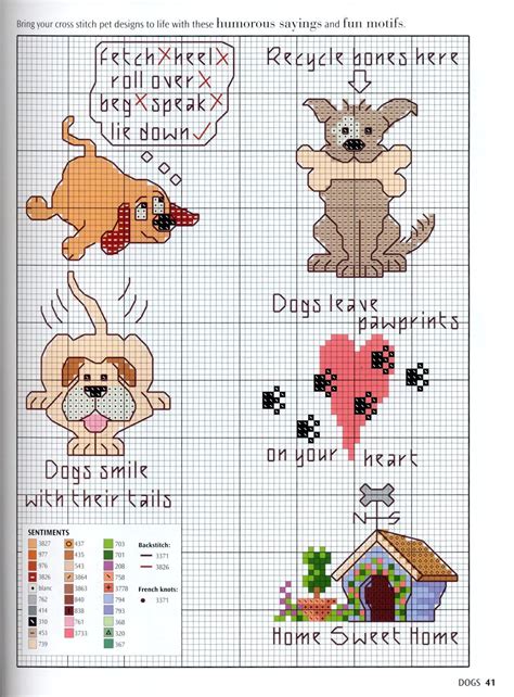 Here's a tutorial for the magic circle. Needle-Works Butterfly: Dogs And Puppies Cross Stitch Patterns
