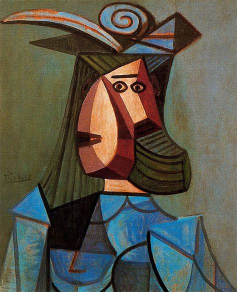 Portrait Of Woman Dora Maar Pablo Picasso