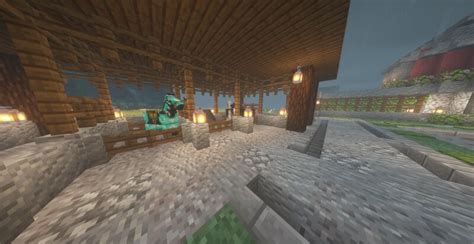 Horse Stables And Axolotl Pond 117 118 Minecraft Map