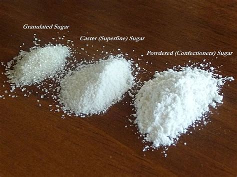 White sugar, also called table sugar, granulated sugar or regular sugar, is a commonly used type of sugar, made either of beet sugar or cane sugar, which has undergone a refining process. caster sugar itu apa