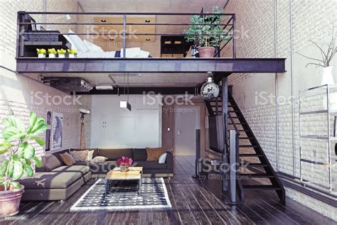 Modern Loft Interior Design Stock Photo Download Image Now Istock