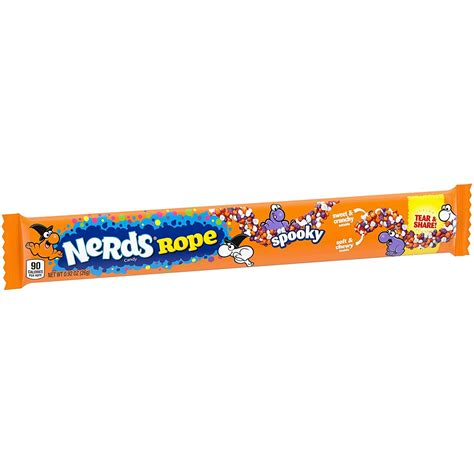 Spooky Nerds Ropes Individually Wrapped Candy For Treat Bags Halloween
