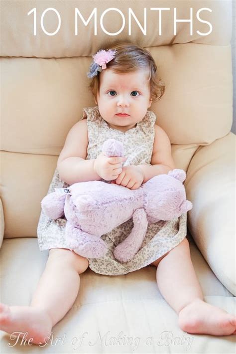 Be very gentle as you bathe your baby or they might slip. 10 Months old | Baby month by month, Infant activities ...