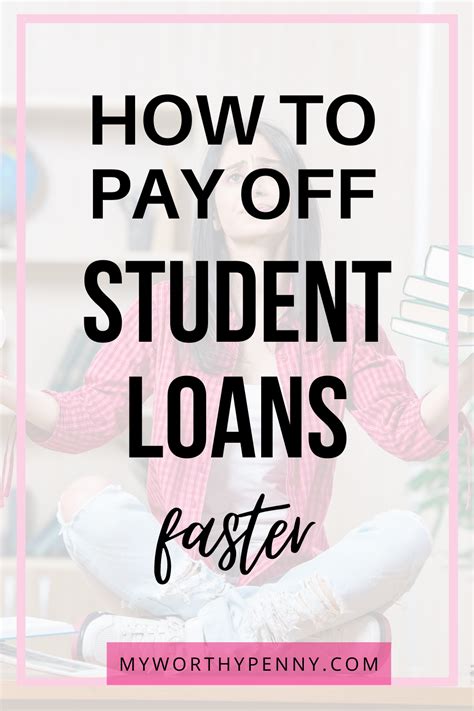 How To Pay Off Student Loan Faster Even If You Are Broke My Worthy