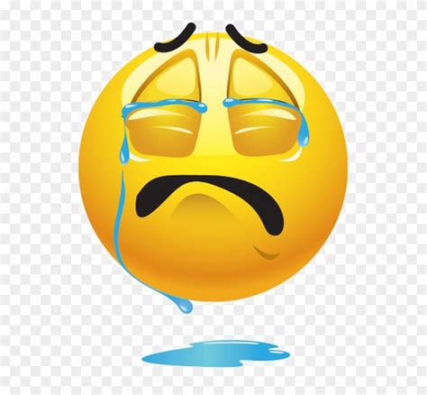 Free Download Crying Emoji Smiley Sadness Emoticon Cu
