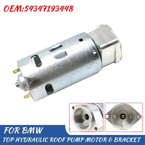 For Bmw Convertible Top Hydraulic Roof Pump Motor Bracket Z E