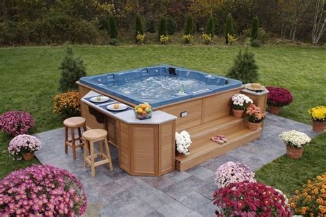 Whirlpool tub tile ideas give the color of the house with harmony, after you choose the color of your interior, bring subtle shades of the same colors inside it, use decoration as an highlight throughout your home. 25 Awesome Hot Tub Design Ideas