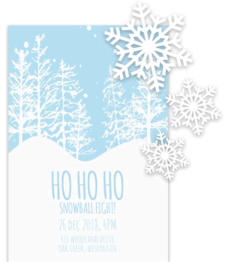 Free Printable Christmas Invitation Templates In Word