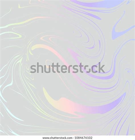 Texture Marble Hologram Decorative Background Design Stock Vector