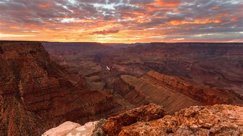Hd Usa Scenery Grand Canyon Horizon Nature High Resolution