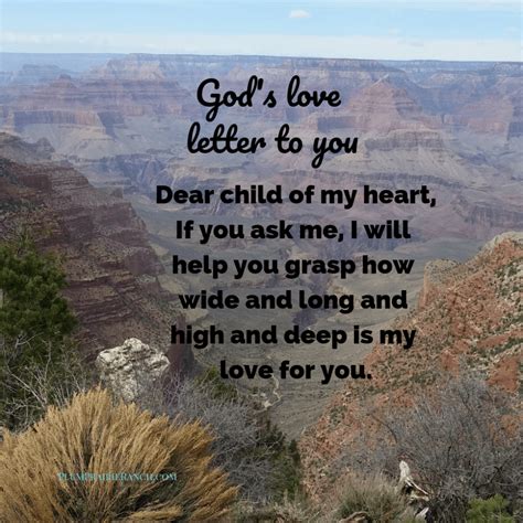 Gods Love Letters To You Plum Prairie Ranch Gods Love Letter To