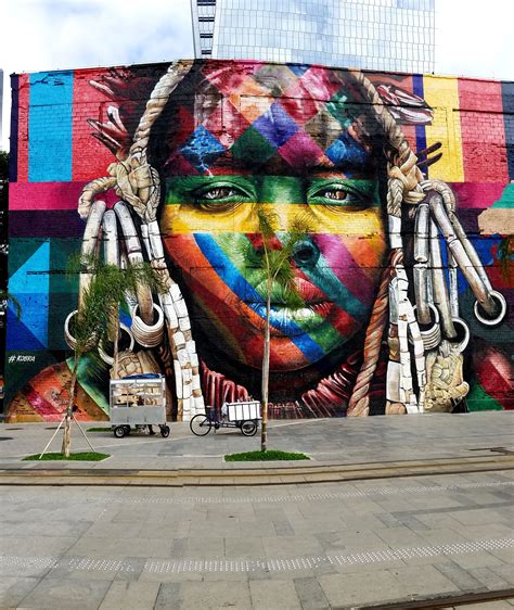 Rio De Janeiro Brasil Street Art And Graffiti From The Amazing Artist