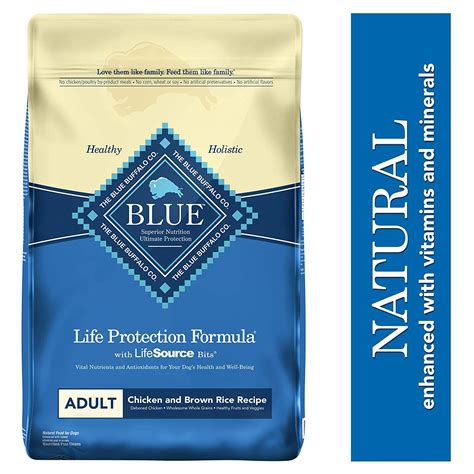 Give your dog the naturally healthy diet he needs to fuel all his wild adventures. Blue Buffalo Life Protection Formula Adult Dog Food ...