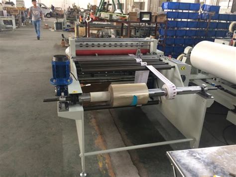 Max Width 800mm Al Foil Cutter Aluminium Foil Roll To Sheet Cutting Machine