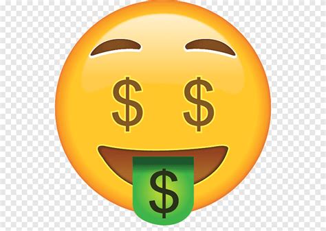 Emoji With Dollar Sign Eyes And Tongue Illustration Emoji Money Smiley