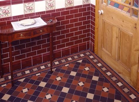 Olde English Heritage Pattern Floor Tile Per M2 Target Tiles