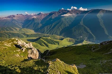 Stunning Nature Of The Caucasus Climbing Stolovaya Mountain · Russia