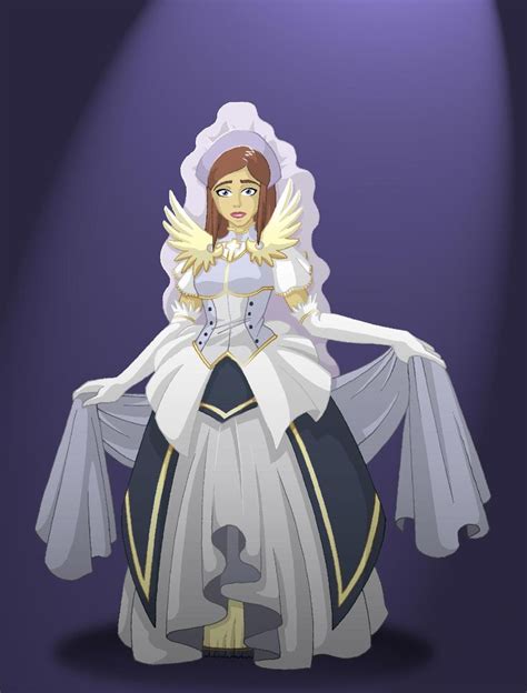 An Original Character Of Mine All Dressed Up For Her Wedding Day