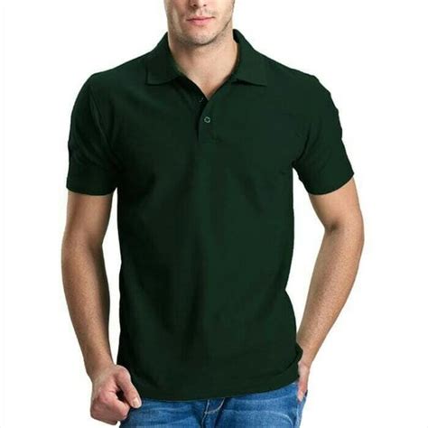 Jual Kaos Polo Shirt Baju Kerah Distro Hijau Army Botol Polos Custom Sablon Di Lapak Con Jersey