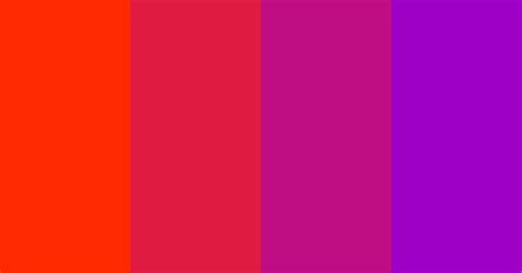 Red Purple Gradient Color Scheme Purple