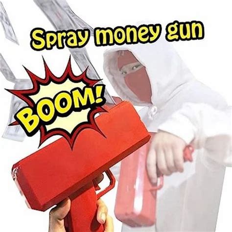 Red Money Gun Cash Firing Money Gun Shooter Toy At Rs 260 In New Delhi