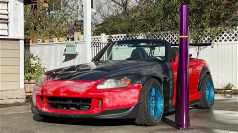 Busted Honda S2000 Revived Making Purple Rainneed For Speed Vision