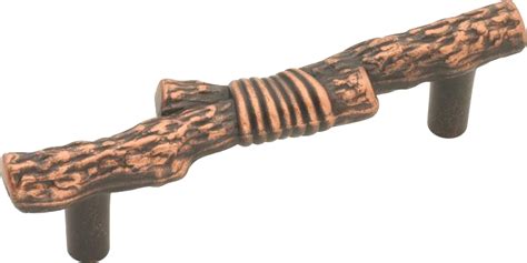 Choose from unique vintage, rustic, and modern cabinet hardware. Southwest Lodge Pull/Handle 3'' DrillCenter by Belwith, Hickory | Hickory hardware, Rustic ...