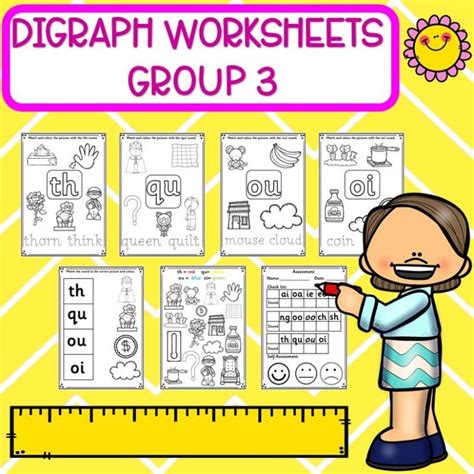 Mash Class Level Digraph Worksheets Group 3
