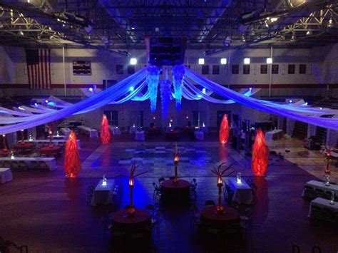 Pin By Kacy Barr On Stake Dance Ice Party Prom Decor Fire And Ice