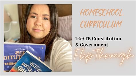 Homeschool Curriculum Flip Through Tgatb Constitution Government Youtube