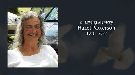 Hazel Patterson Tribute Video