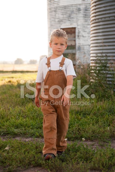 Little Farmer Stock Photo Royalty Free Freeimages