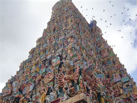 Filegopuramgateway Tower Of Madurai Meenakshi Temple