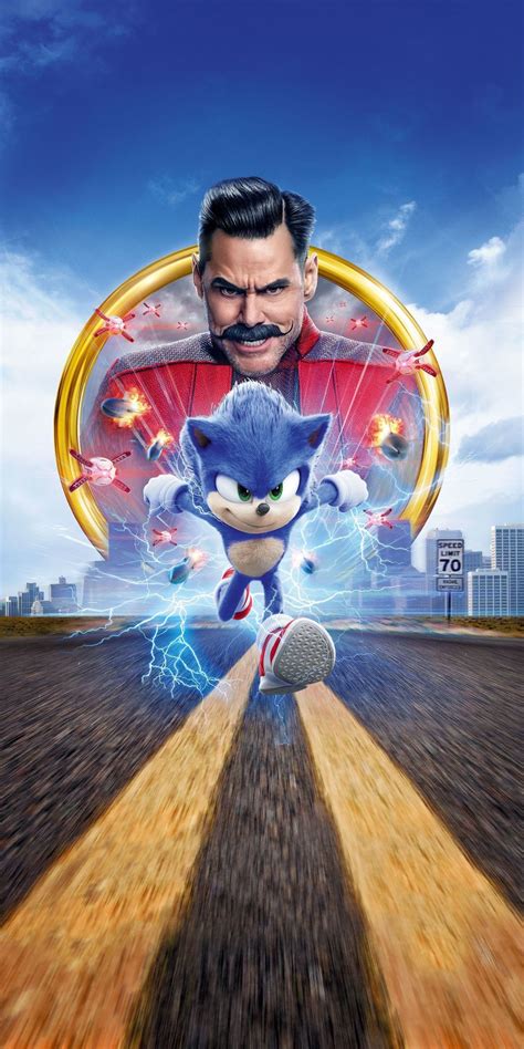 1080x2160 2020 Sonic The Hedgehog Movie Wallpaper Pôsteres De