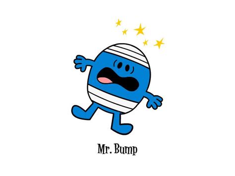 Mr Bump Mr Men Wiki Fandom Powered By Wikia