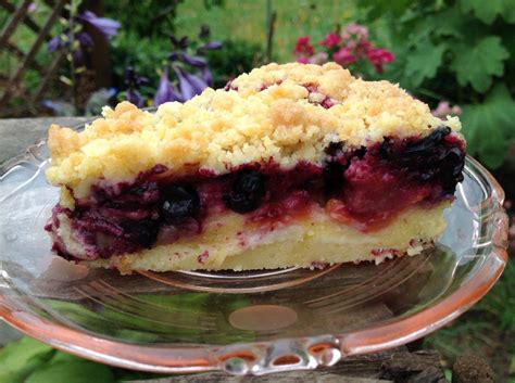 Check spelling or type a new query. Schwarze Johannisbeeren- Pfirsich- Kuchen mit Mandelcreme ...