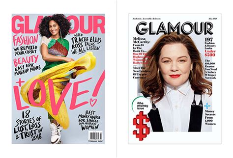 New Logo For Glamour Magazine Brings Elegance Into The Limelight Typeroom