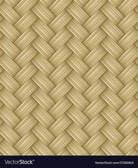 Seamless Waven Straw Texture Royalty Free Vector Image