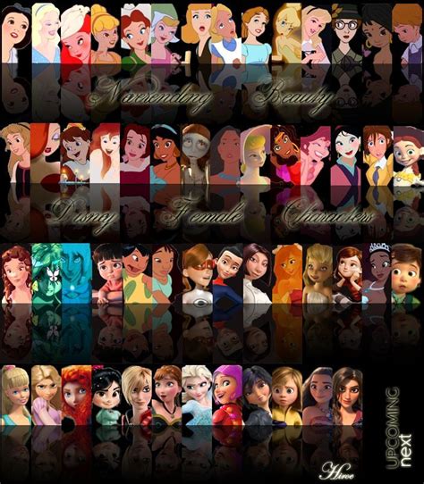The Many Faces Of Disney Characters