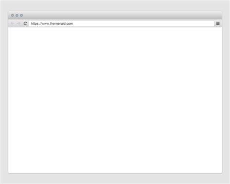 Download Minimal Chrome Browser Mockup PSD - Free Download