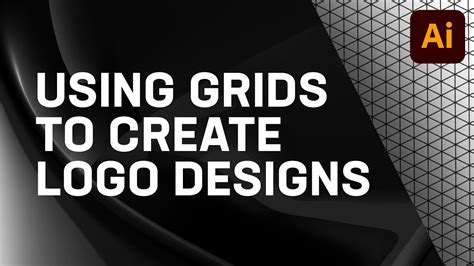 Using Grids To Create Logo Designs In Adobe Illustrator Youtube