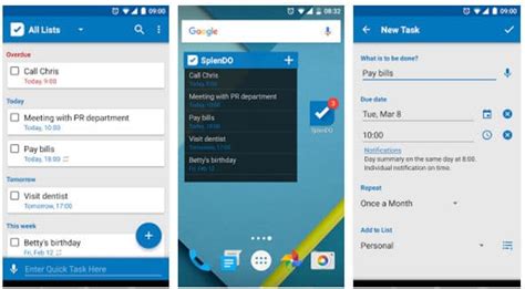 Top 6 Best To Do List Apps For Android Or Iphone 2018