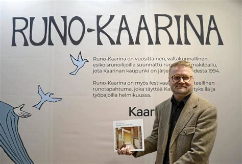 Runo-Kaarinan voittaja ottaa haltuun putkiremontin realismin runoissaan ...
