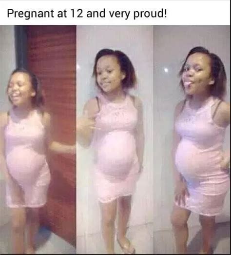 12 Year Old Pregnant Girl Shares Photos With Her Baby Daddy Says She Is