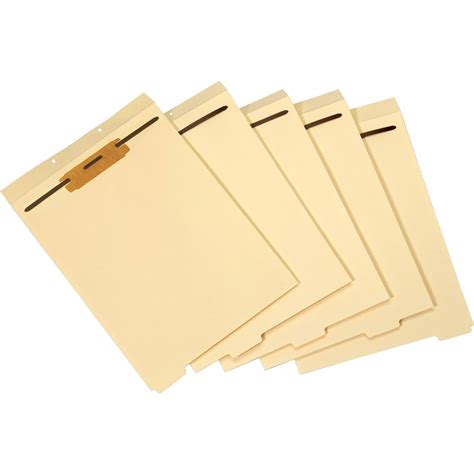 Pendaflex Pfx75600 15 Cut Bottom Tab Fastener Folder Dividers 50